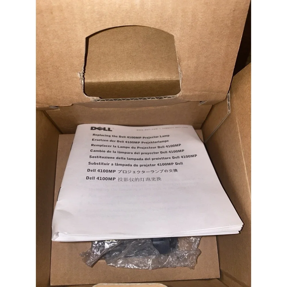 Genuine Original DELL 2400MP Projector Lamp Bulb Replacement DP/N 0CF900 - Open